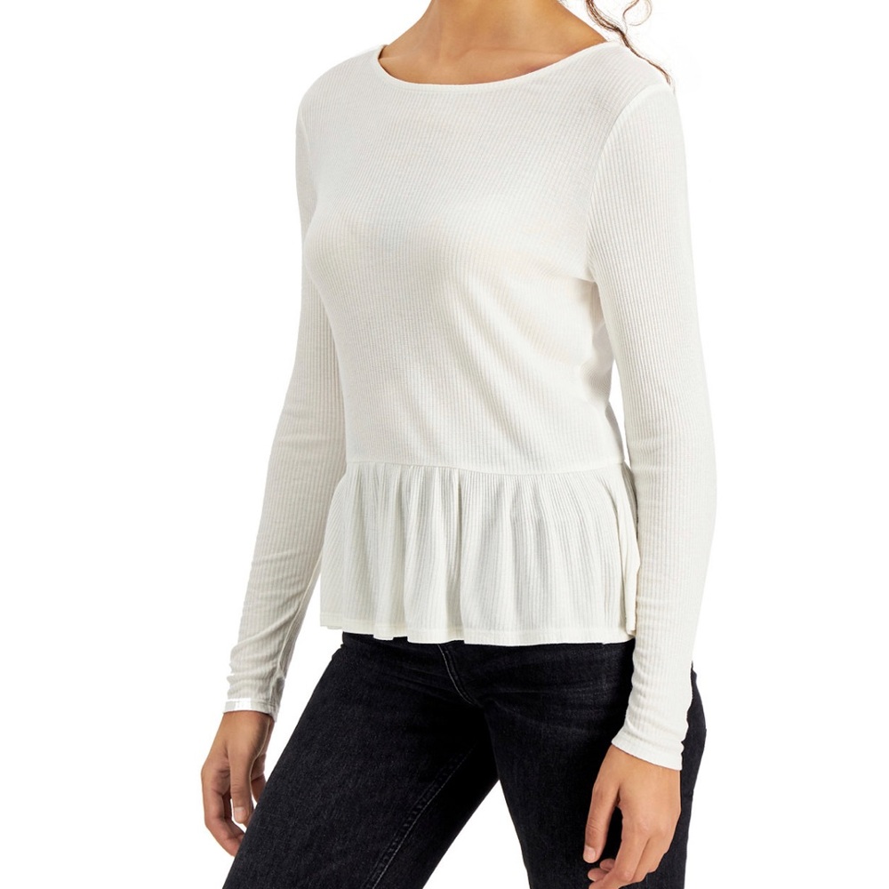 Sparkle Peplum Top